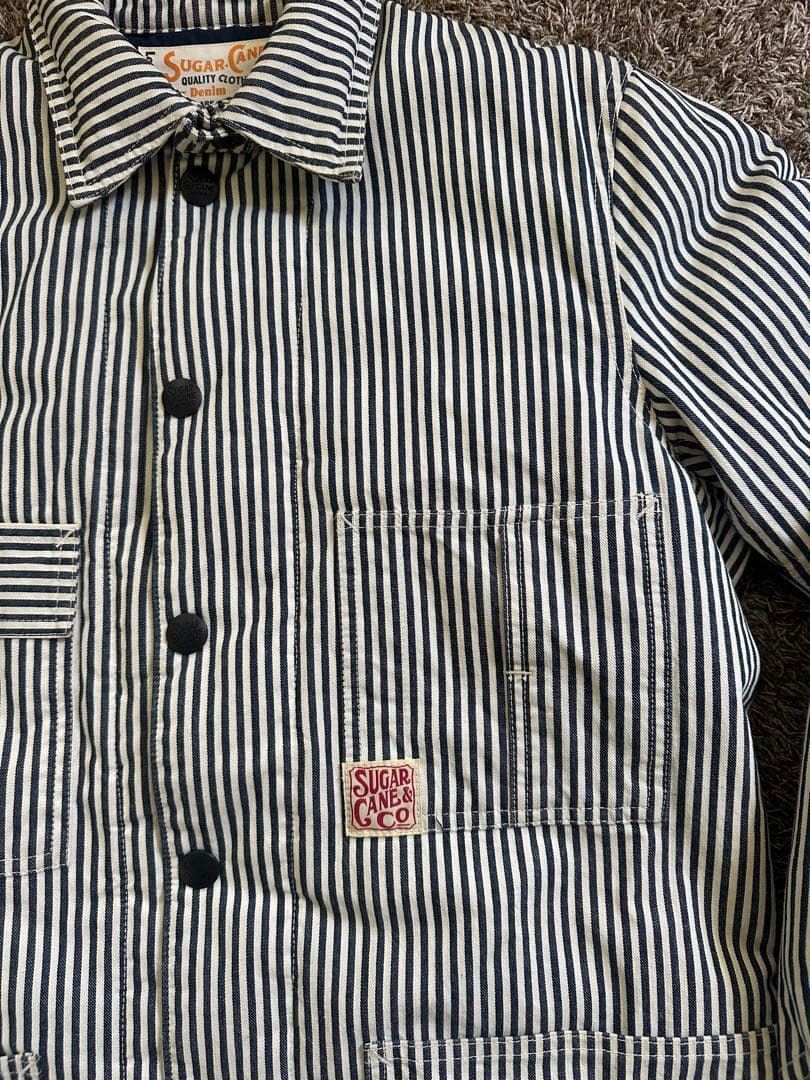 シュガーケーンカバーオール ダウンジャケット SUGAR CANE Mサイズ