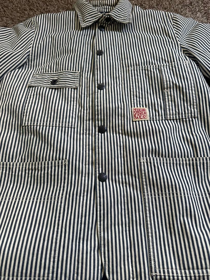 シュガーケーンカバーオール ダウンジャケット SUGAR CANE Mサイズ