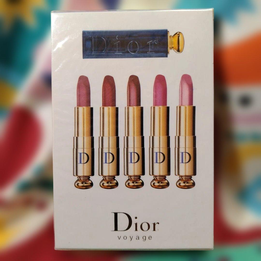 Dior Voyage メイクアップセット、5 DiorAddict リップ