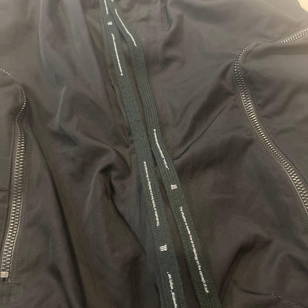 JULIUS NILoS ユリウス　ニルズ ブラックサルエルパンツ