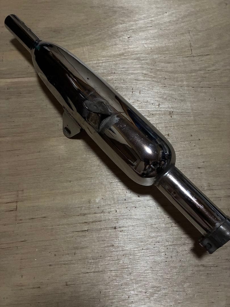 キャプトンJMCA マフラー クロームメッキ