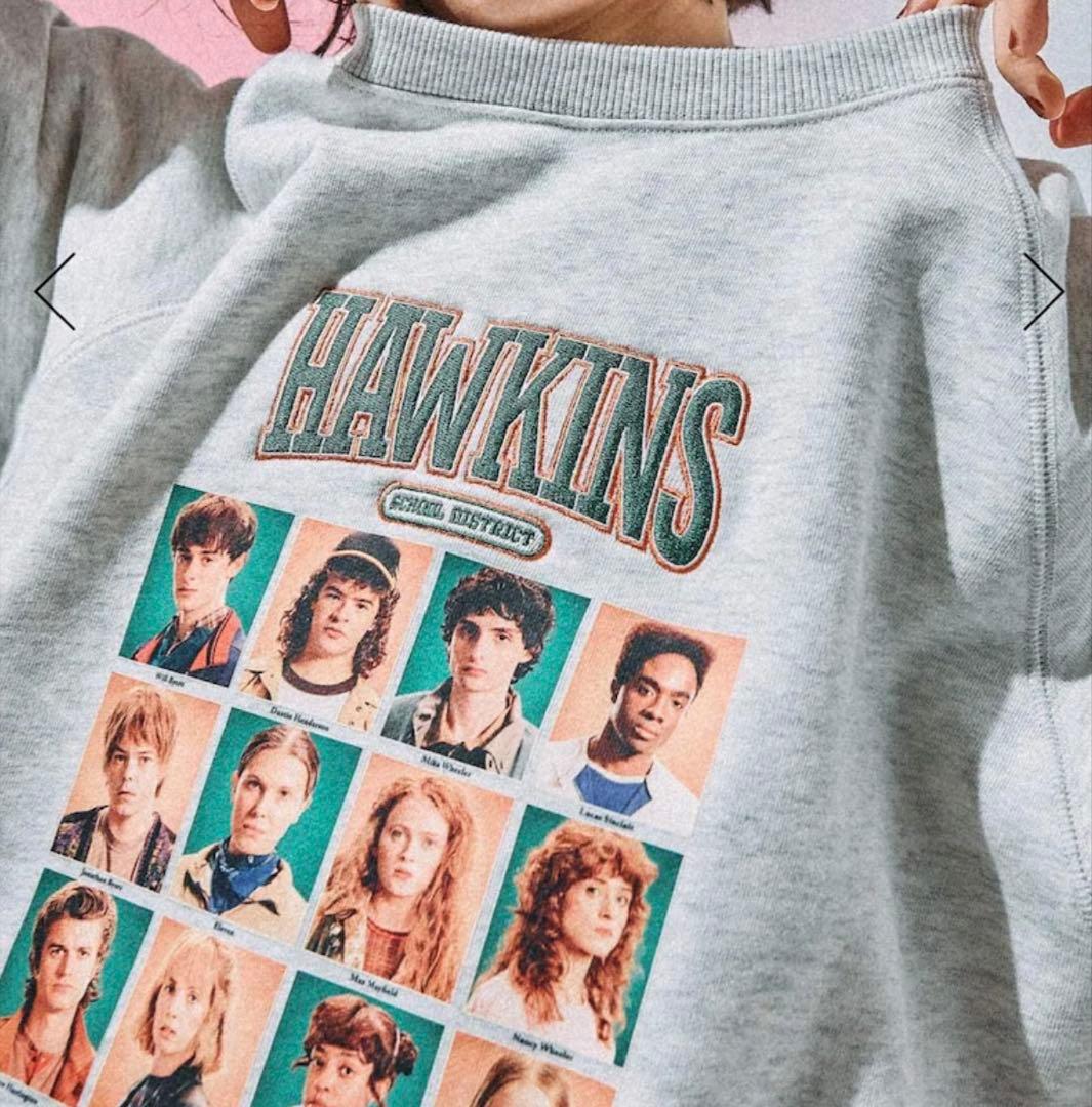 ストレンジャーシングス　niko and… スウェット　　　袋付き