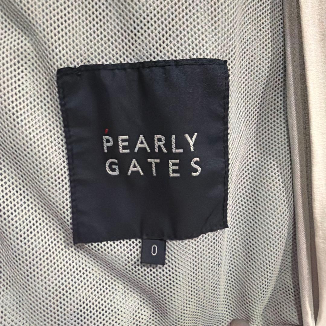 PEARLY GATES スポーツジャケット ホワイト/ブラック