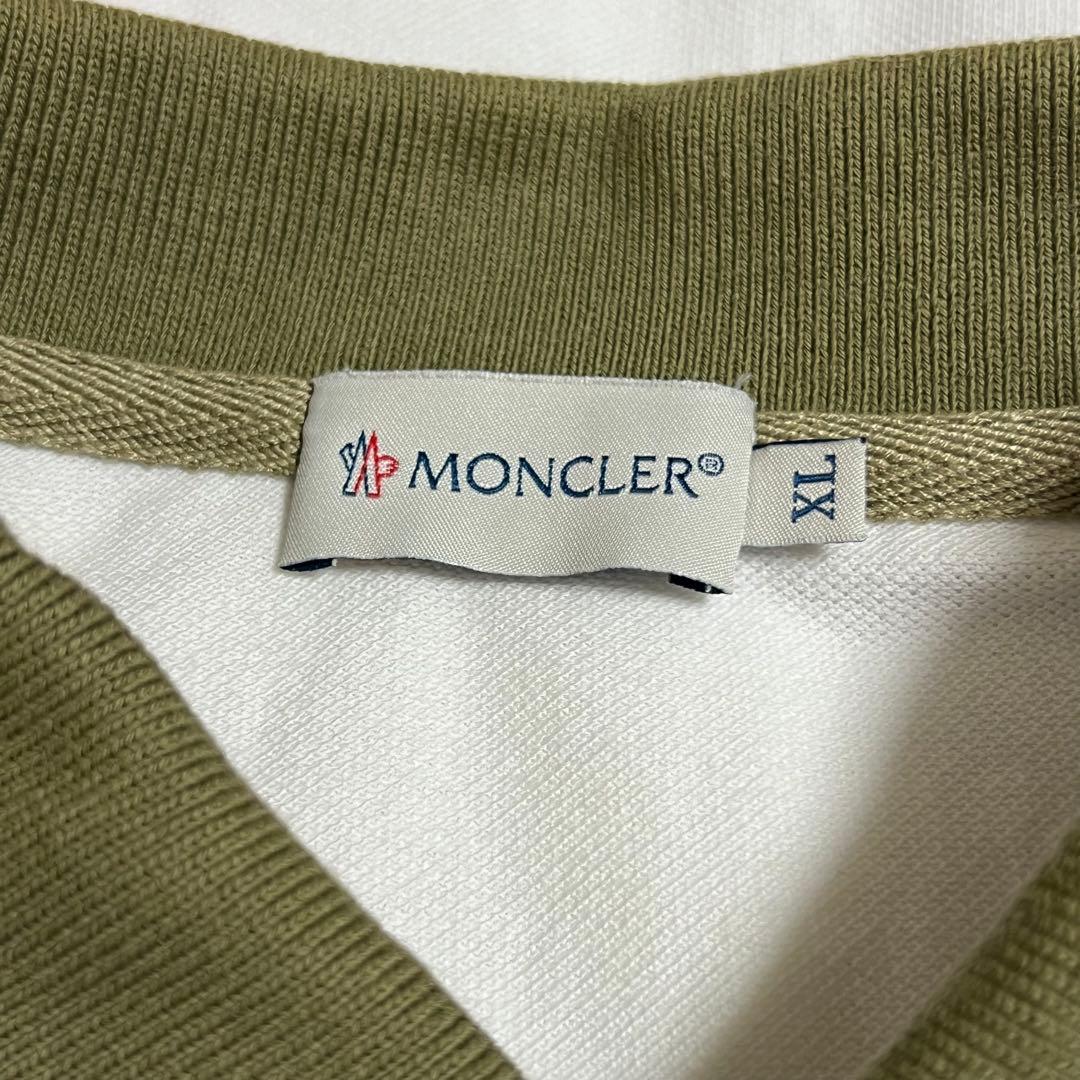 MONCLER（モンクレール）ポロシャツ/XL/ホワイト