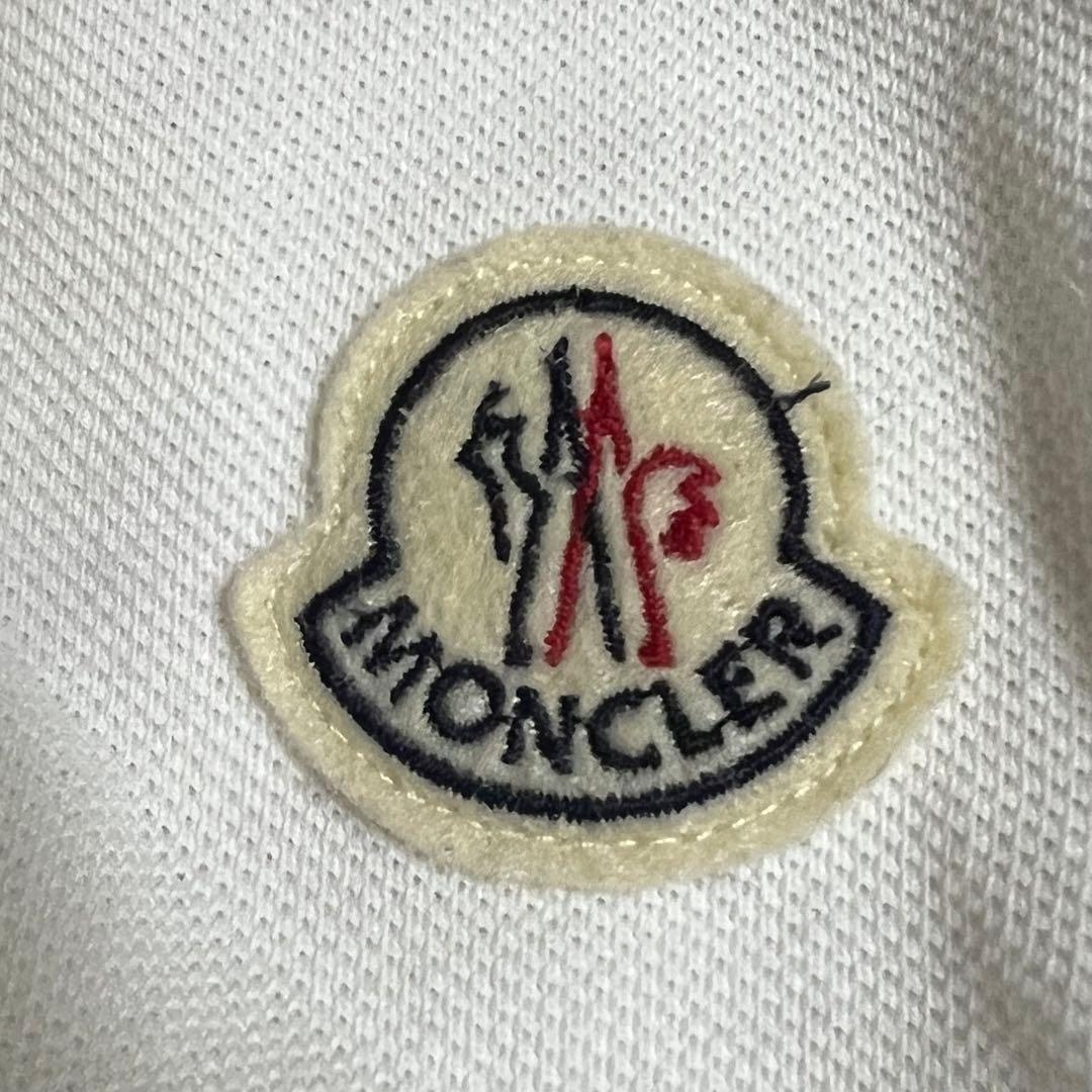 MONCLER（モンクレール）ポロシャツ/XL/ホワイト