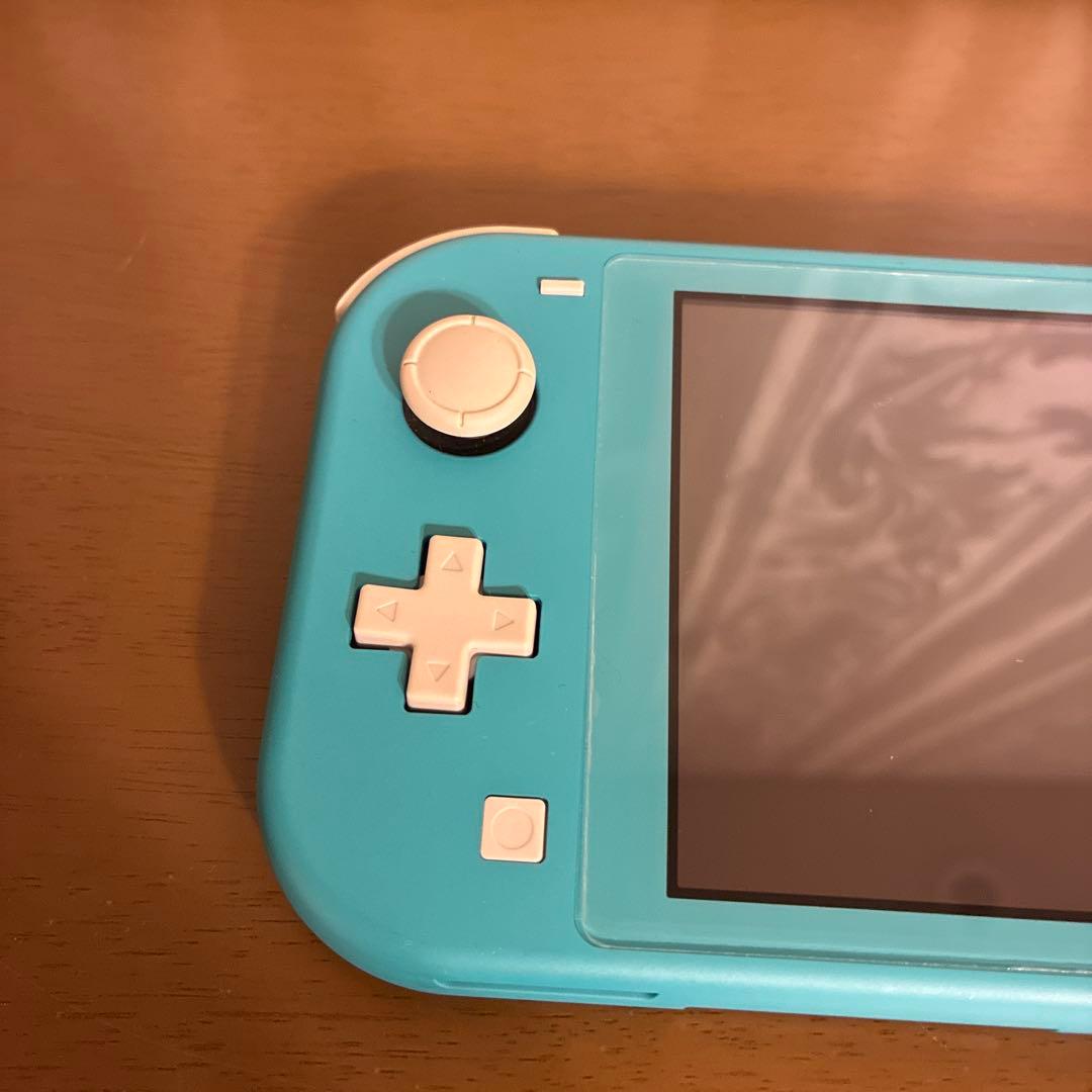 【動作確認済】Switch Lite ターコイズ スイッチライト 充電器付