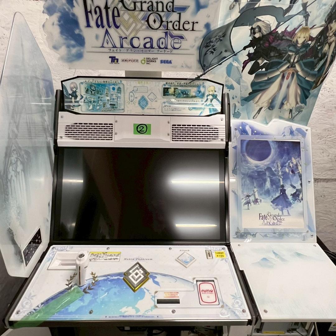 FATE GrandOrderアーケード 筐体 フェイト 鍵なし ② Y2191