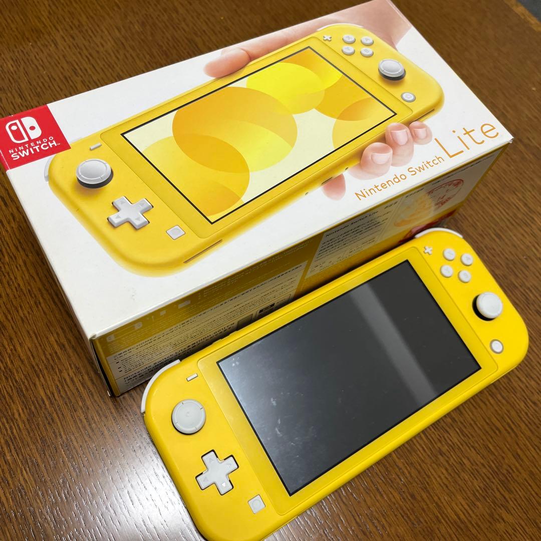 Nintendo Switch Lite イエロー(箱付き)