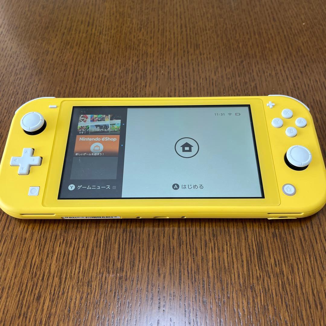 Nintendo Switch Lite イエロー(箱付き)