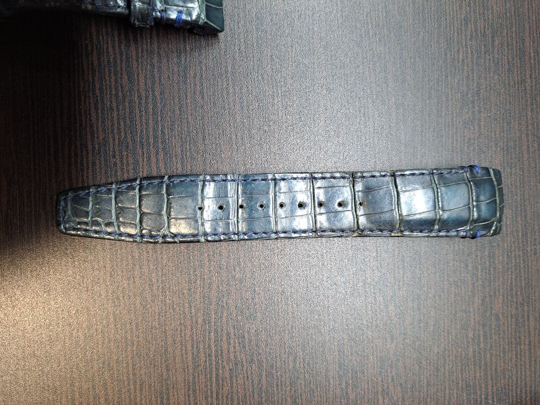 セイコー　アストロン　革ベルト　クロコダイル