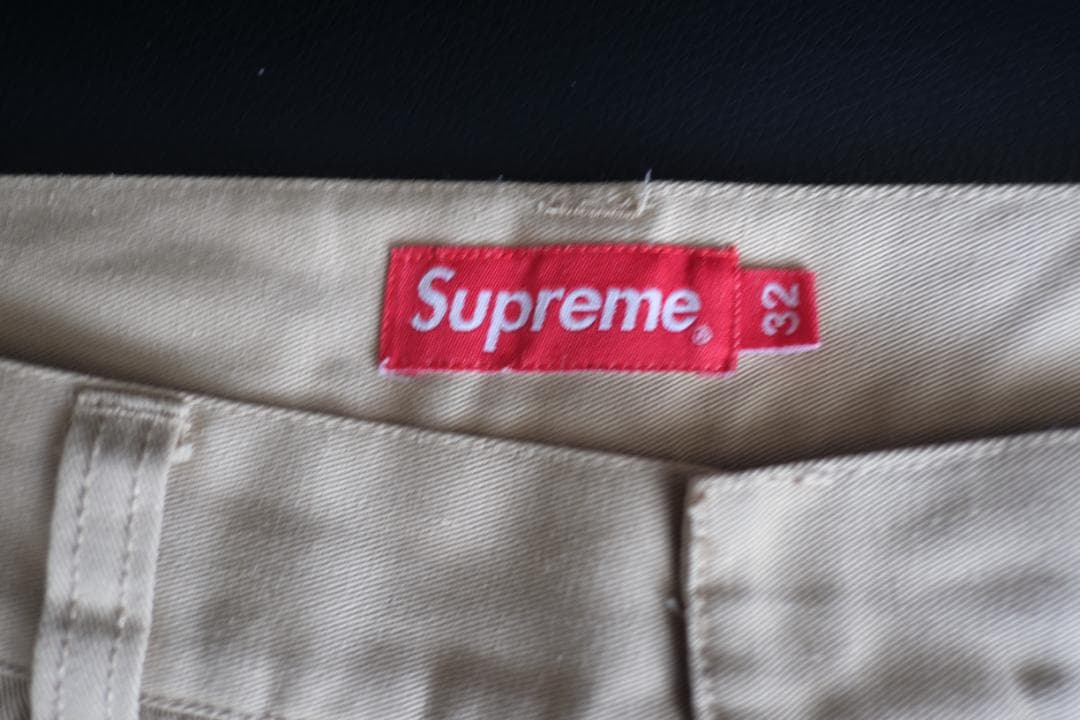 Supreme チノパン ベージュ 32