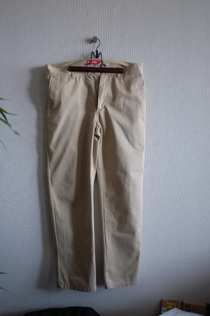 Supreme チノパン ベージュ 32