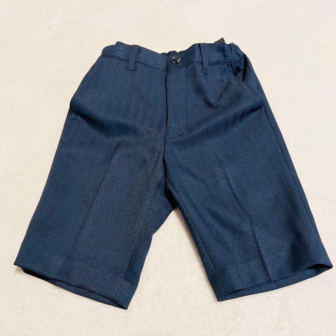 【数回使用程度】ウォルツバイビームスデザイン スーツ 110cm 蝶ネクタイ