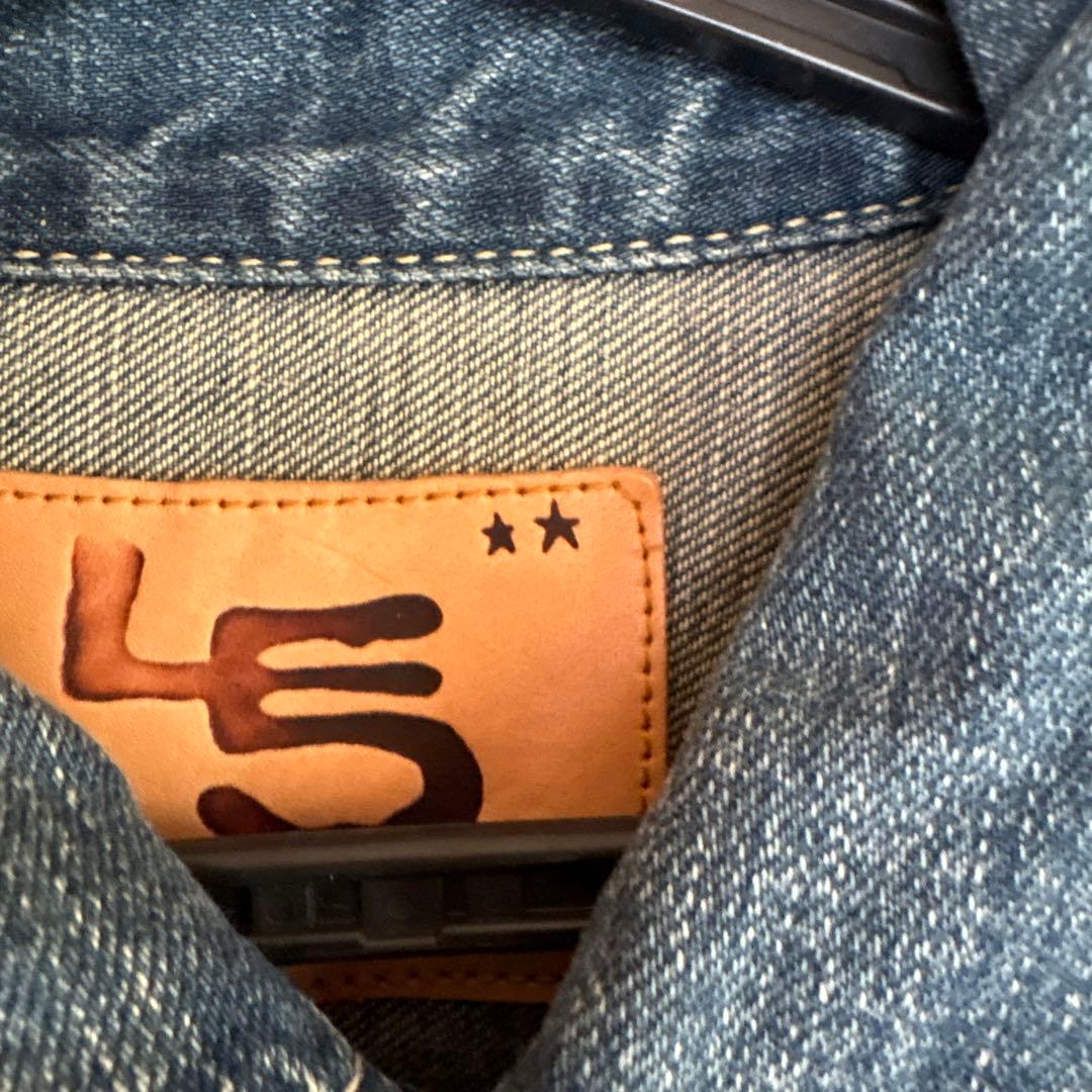 45rデニムジャケット デニムブルー