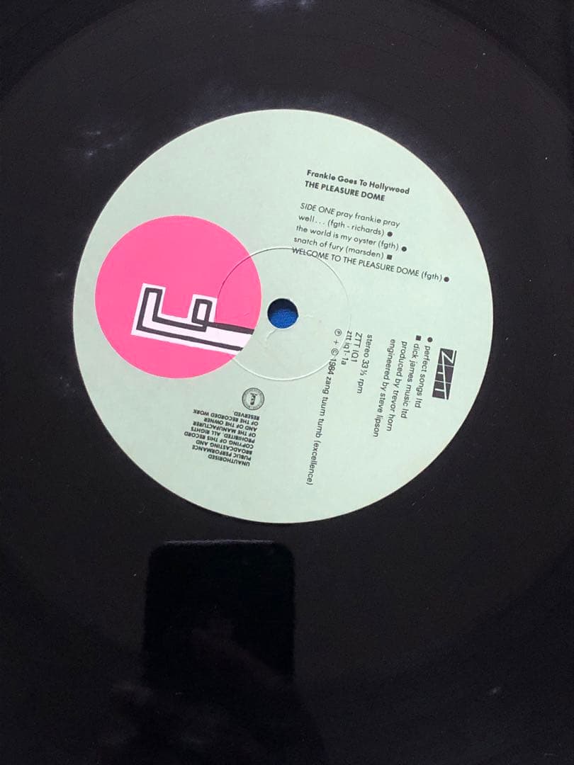 LP♢フランキーゴーストトゥハリウッド♢ZTTIQ1♢うg4966w43