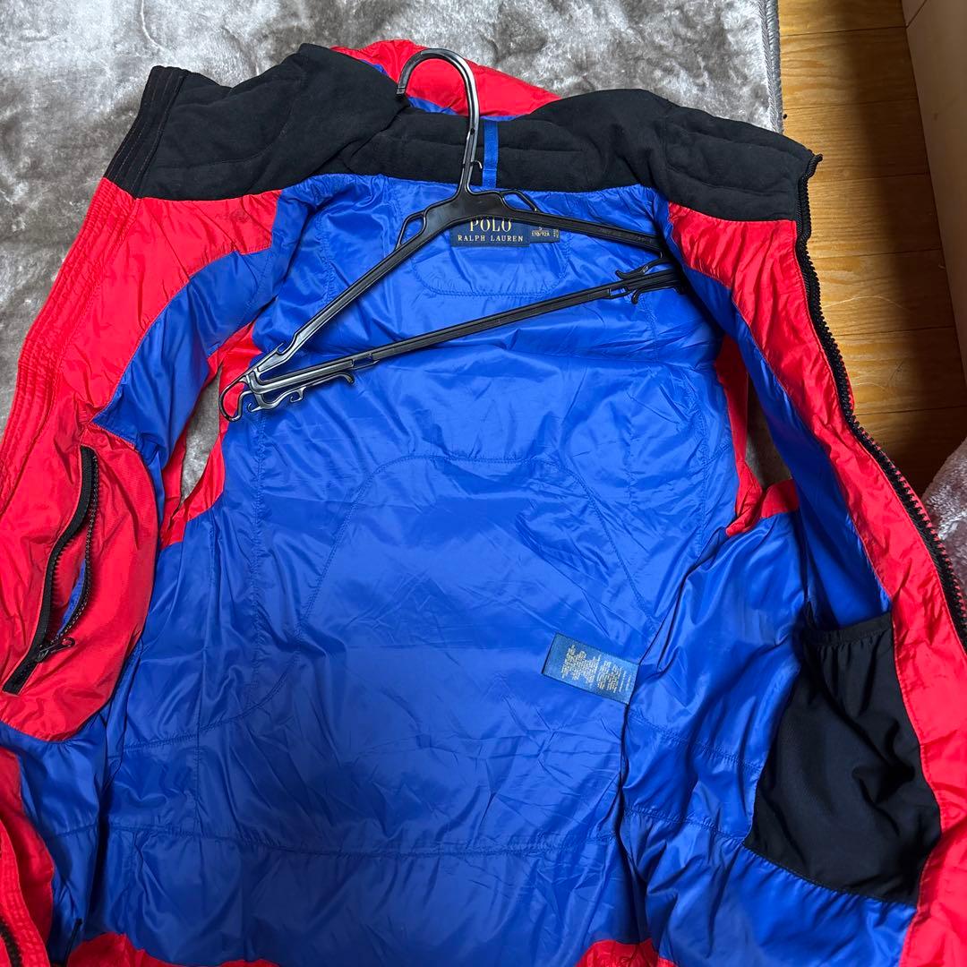 ポロ・ラルフ・ローレン 赤 ダウンベスト