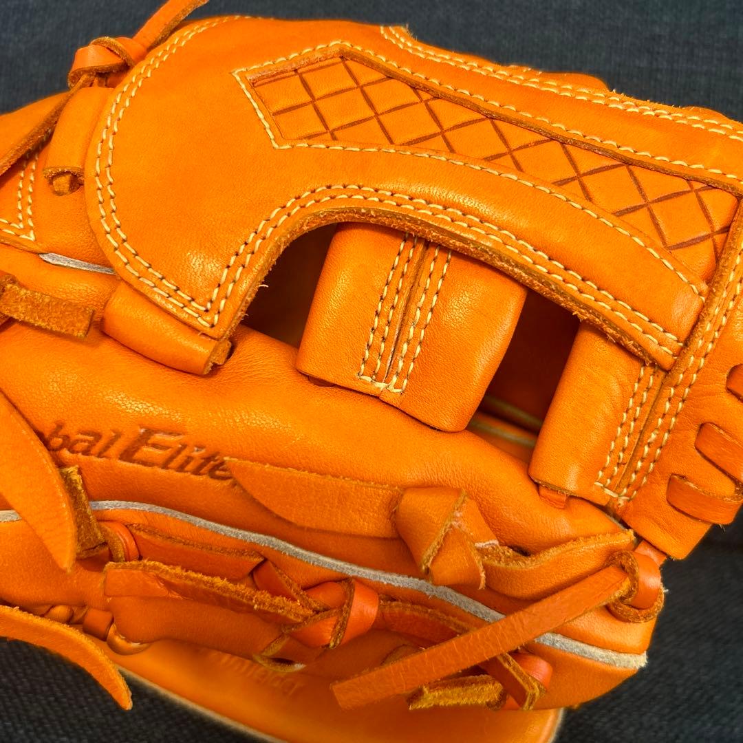 ミズノ プロフェッショナル オレンジ グローブ 右投げ用