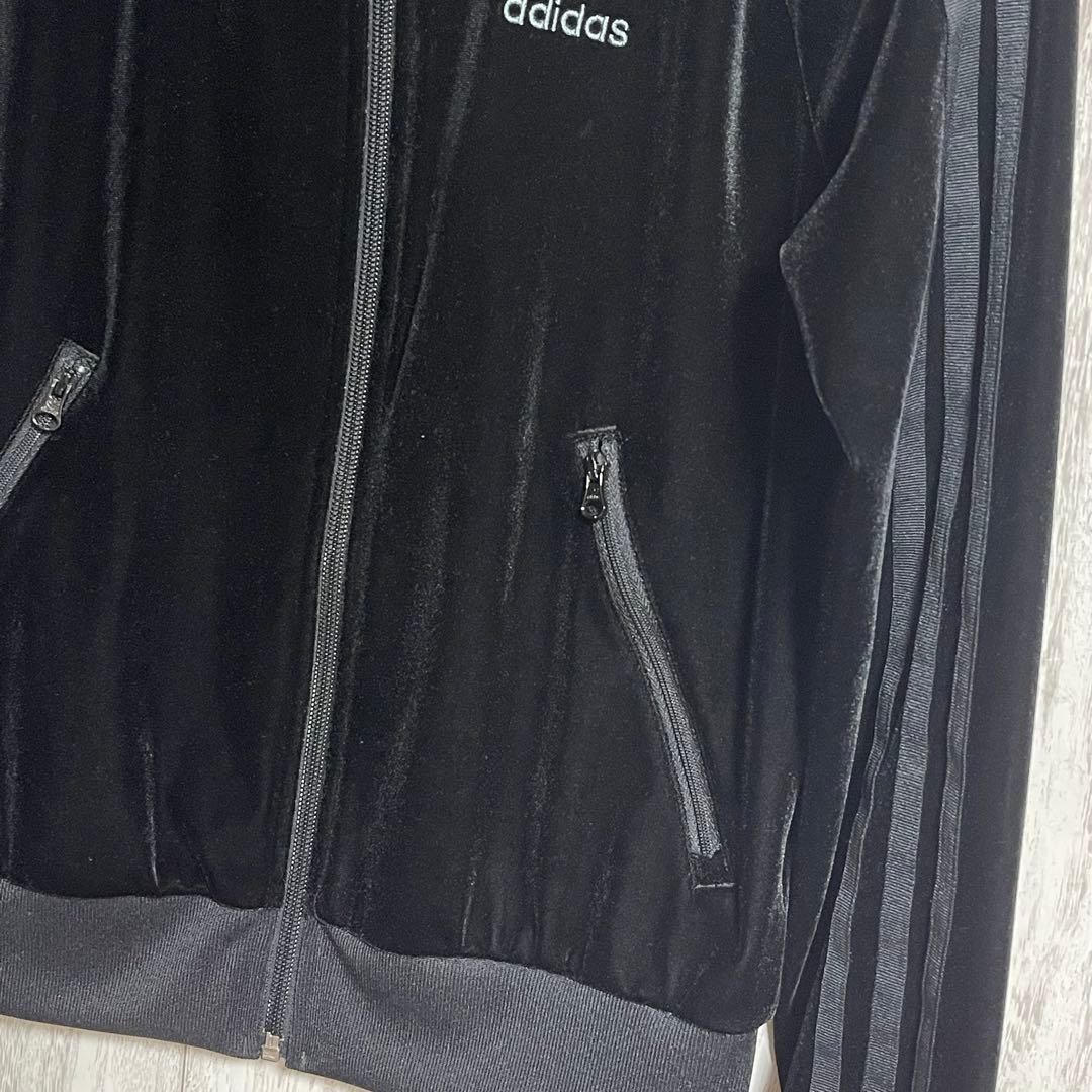 アディダス adidas トラックジャケット ベロア ジャージ