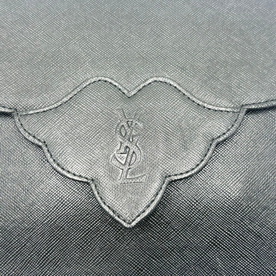 美品 サンローラン カサンドラ クラッチバッグ セカンドバッグ ブラック