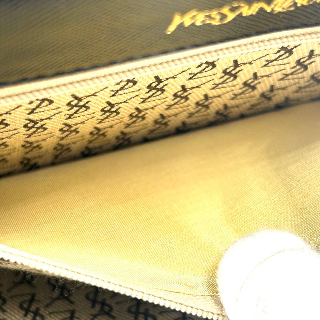 美品 サンローラン カサンドラ クラッチバッグ セカンドバッグ ブラック