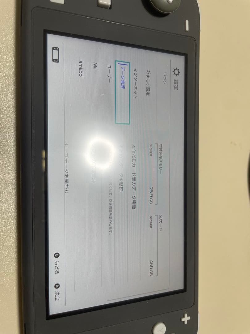 NintendoSwitch Lite グレー + microSD（512GB）