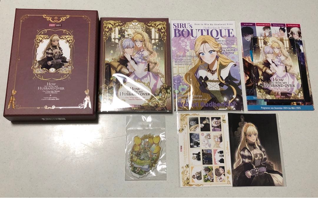 夫を味方にする方法 ドイツ語版 1巻