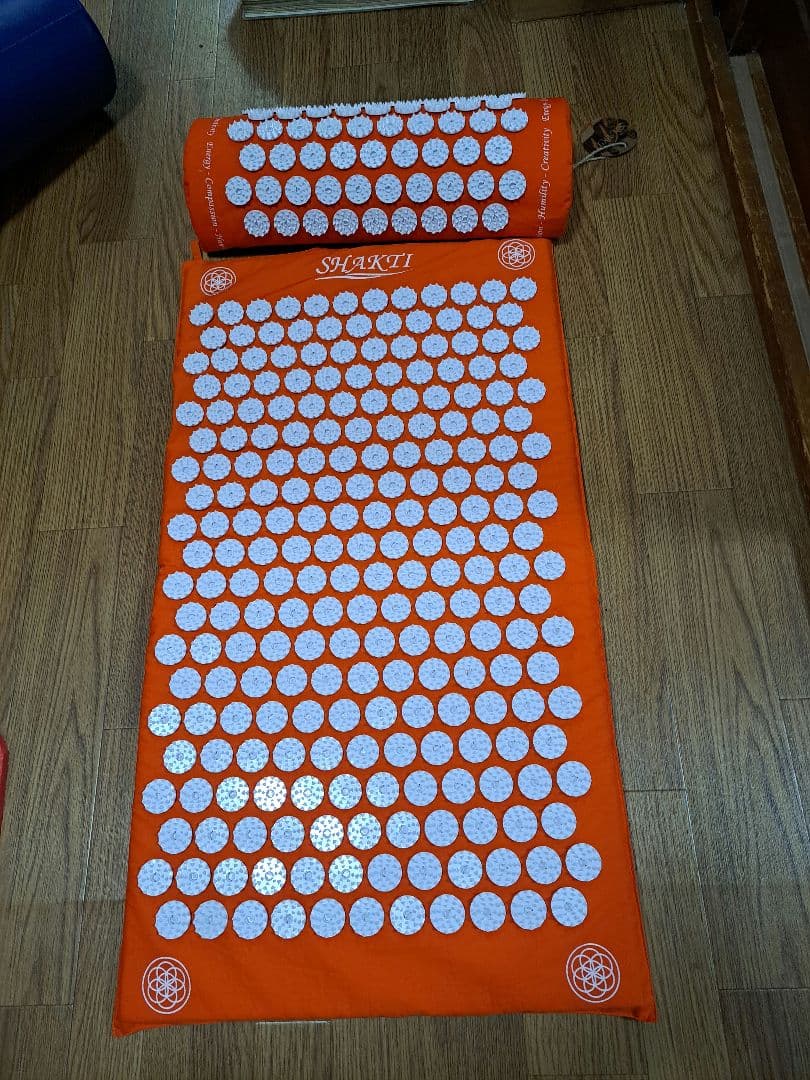 シャクティマット＆枕セット オレンジ 正規品