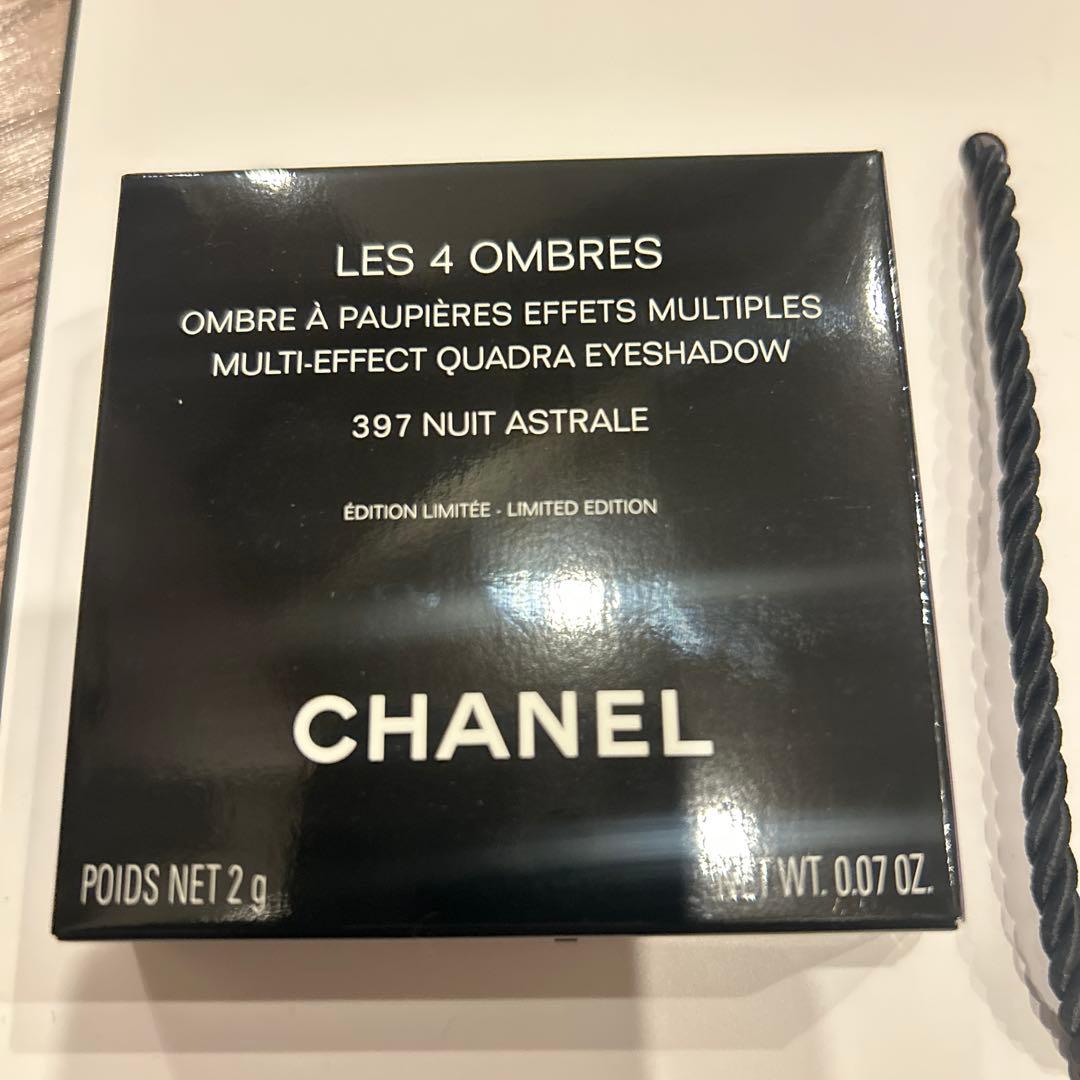 新品未使用CHANELレ キャトル オンブル ニュイ アストラル　397