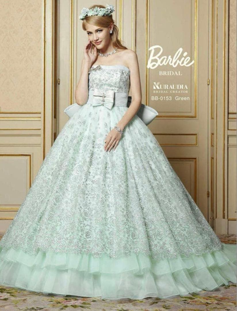 【バービー】7～11号ウエディングドレスパニエ付き