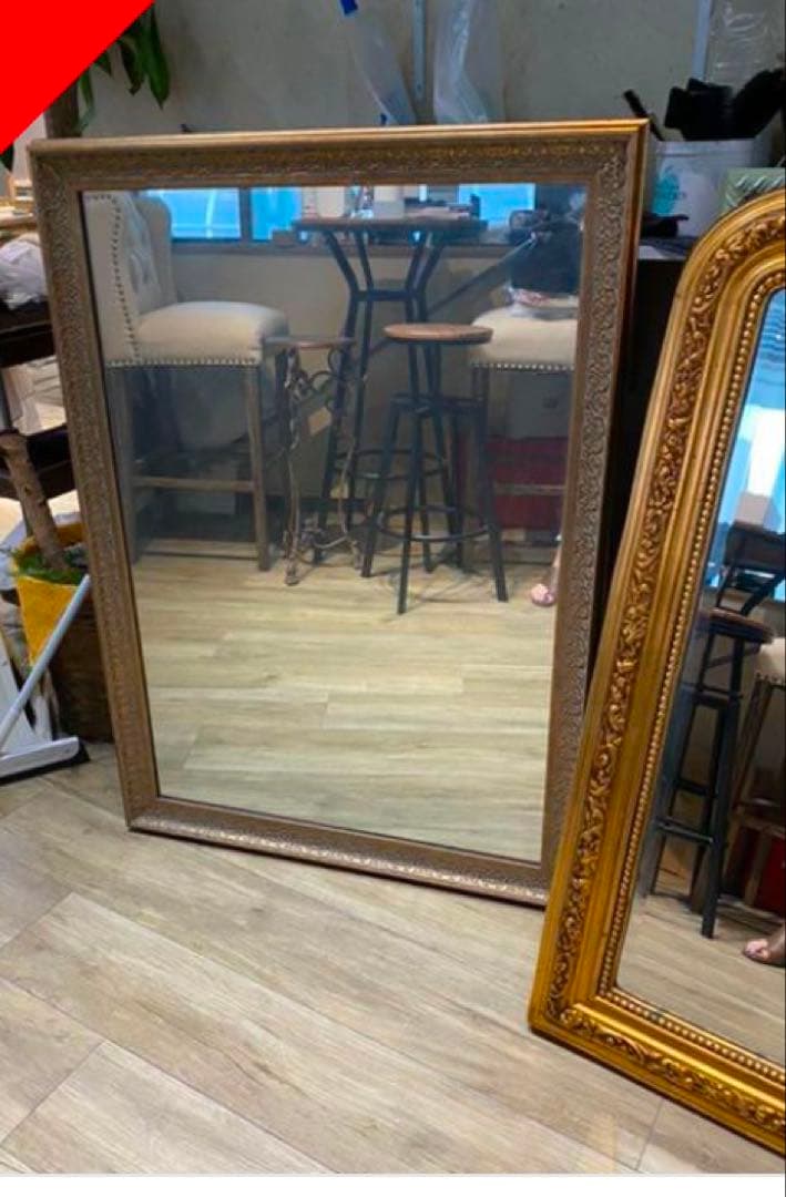 アンティーク調　ミラー