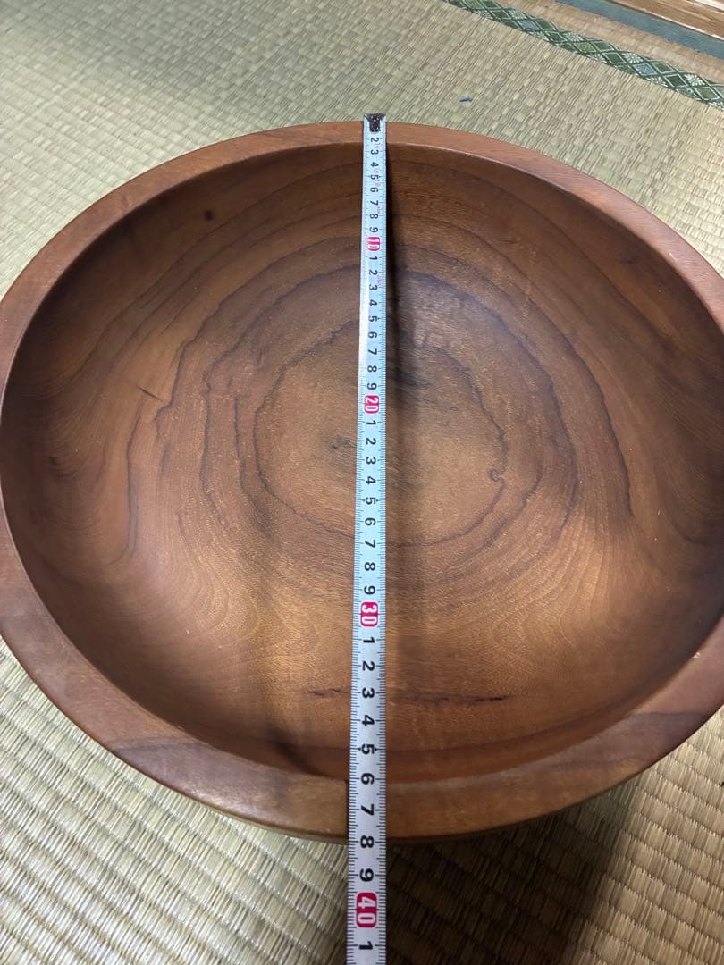 ※こゆり　天然木　木製こね鉢　 直径38cm