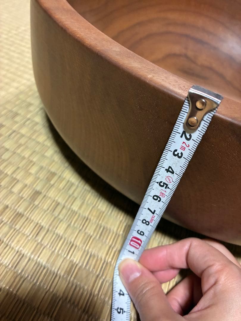 ※こゆり　天然木　木製こね鉢　 直径38cm