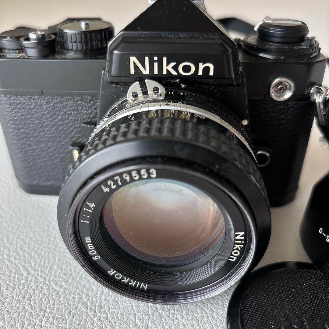 ジャンク品　Nikon 一眼レフカメラ FE NIKKOR 50mm f/1.4