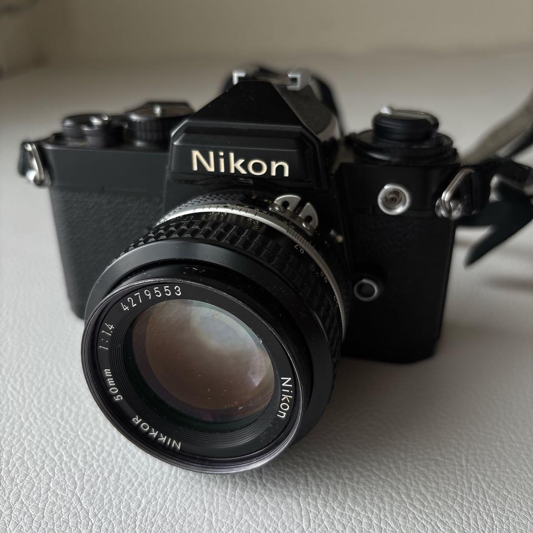 ジャンク品　Nikon 一眼レフカメラ FE NIKKOR 50mm f/1.4