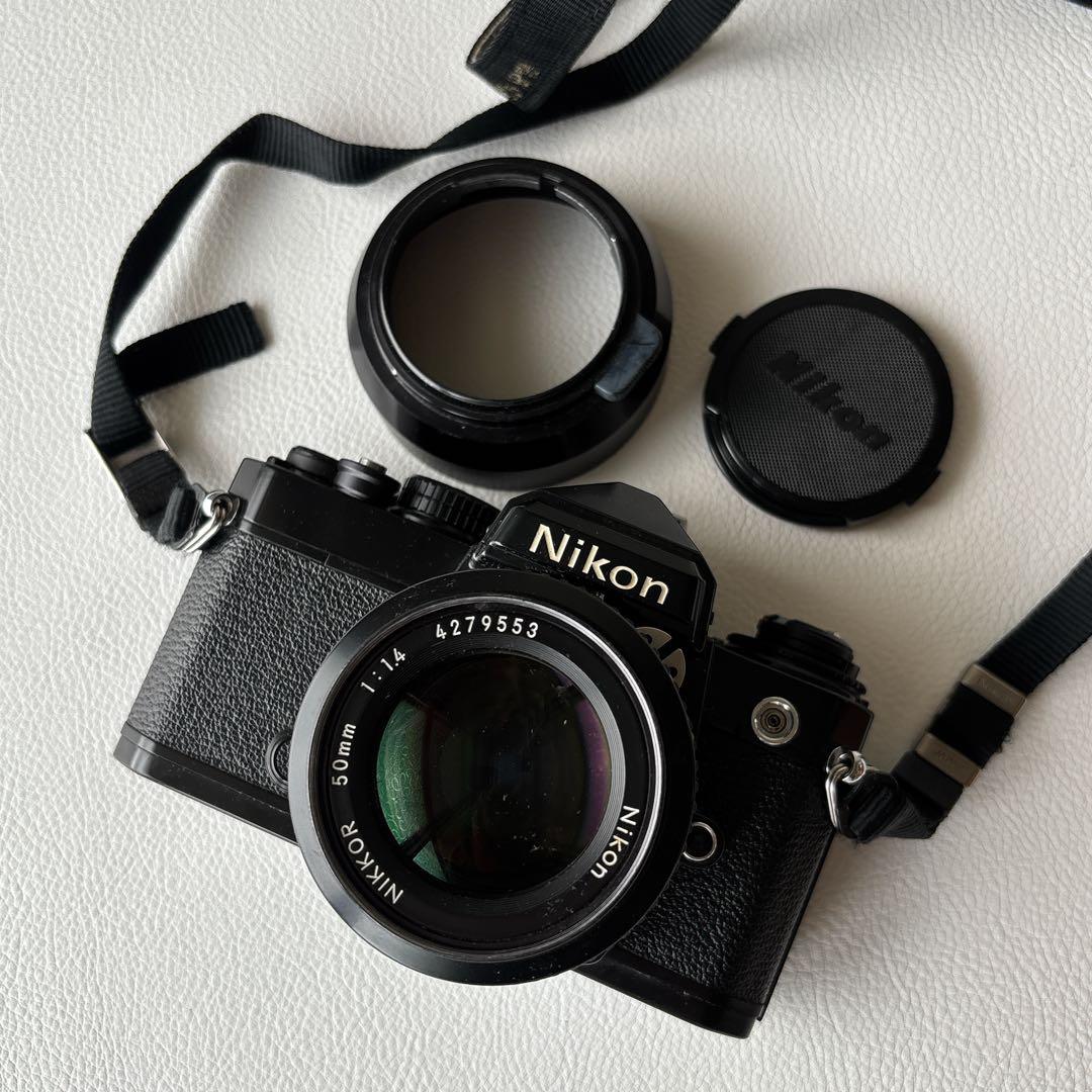 ジャンク品　Nikon 一眼レフカメラ FE NIKKOR 50mm f/1.4