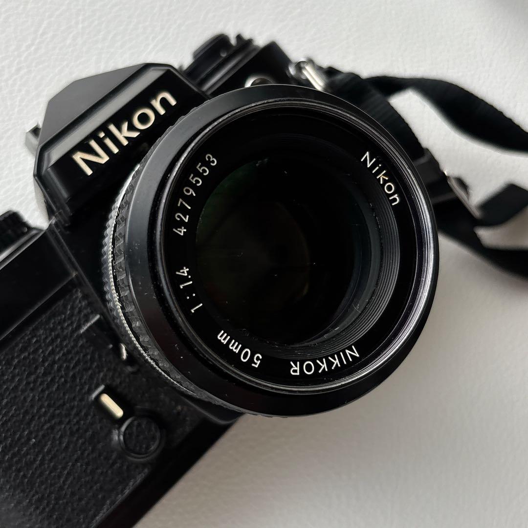 ジャンク品　Nikon 一眼レフカメラ FE NIKKOR 50mm f/1.4