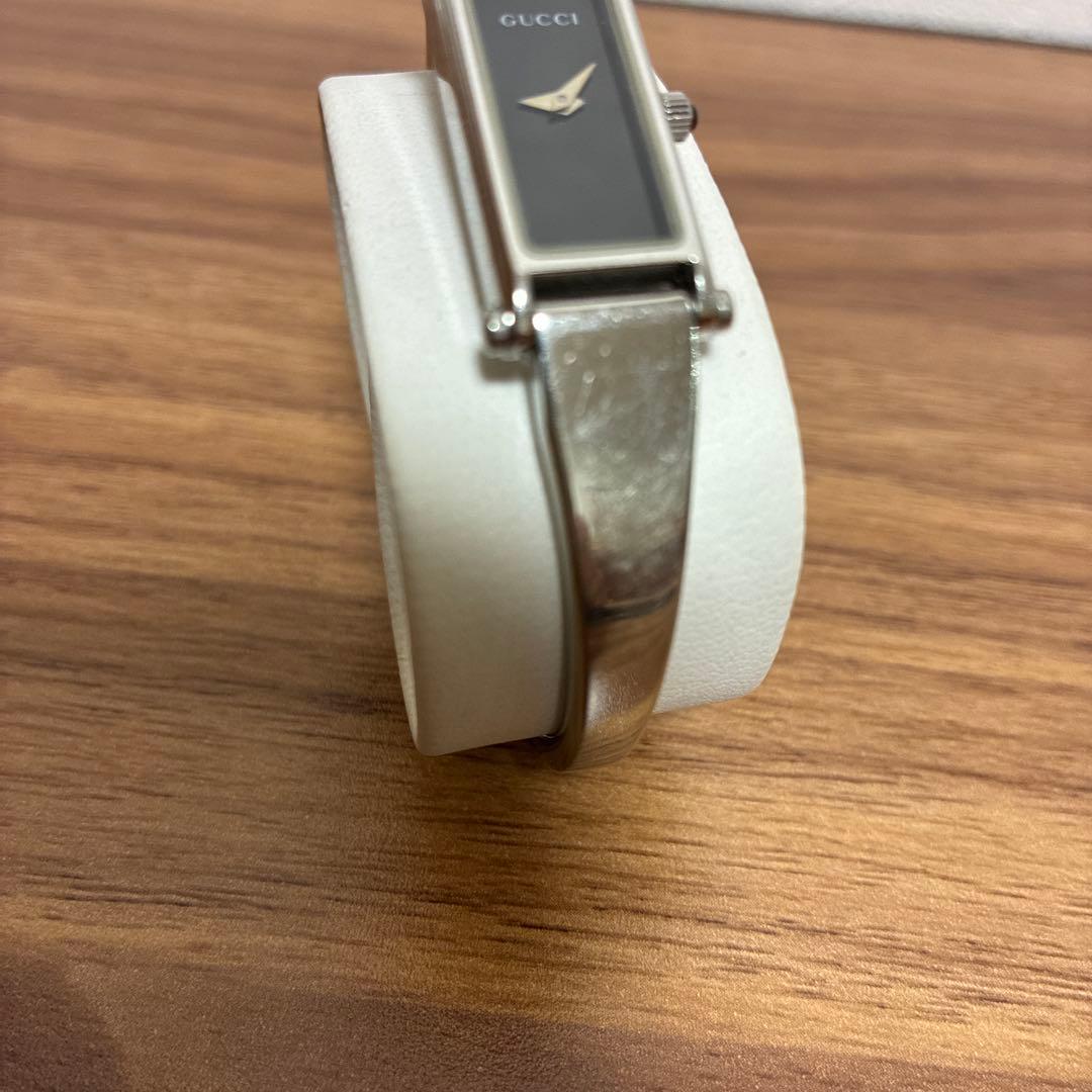 電池交換・整備済み GUCCI 1500L レディース 腕時計 ブラック文字盤