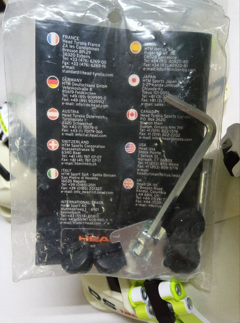 head　スキーブーツ未使用　25cm