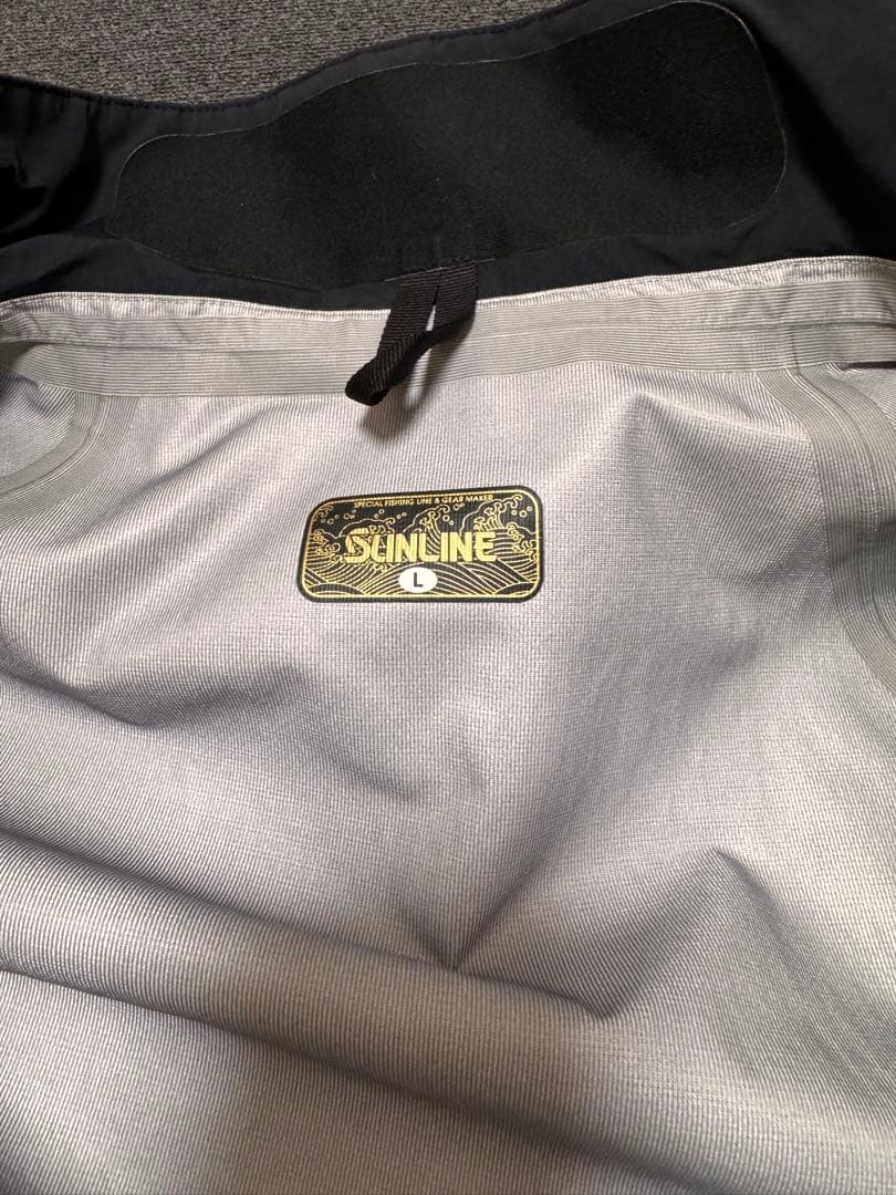 サンライン　DIAPLEX レインウェア　Lサイズ