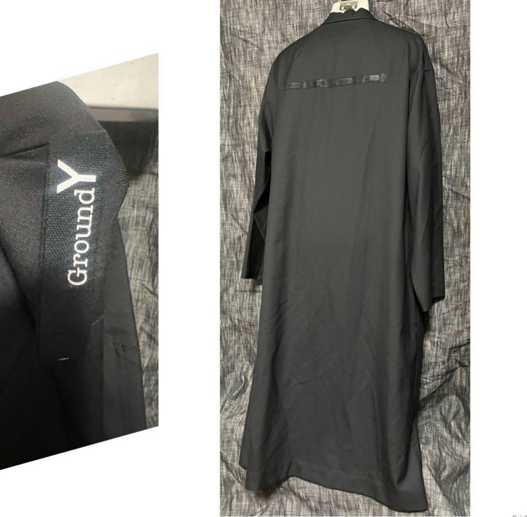yohji yamamoto GroundY ギャバジンテープコート　3 L