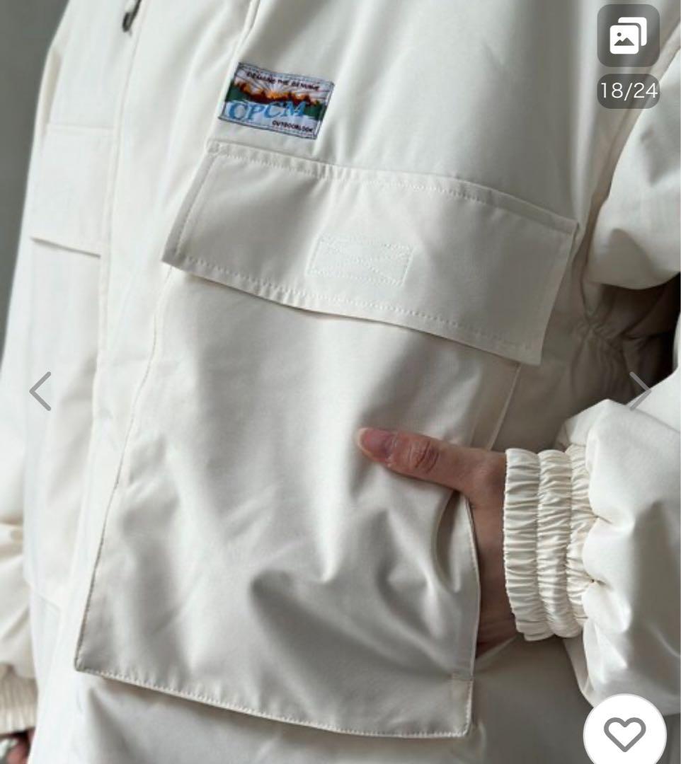 CPCM ミリタリー中綿ブルゾン　リバーシブル