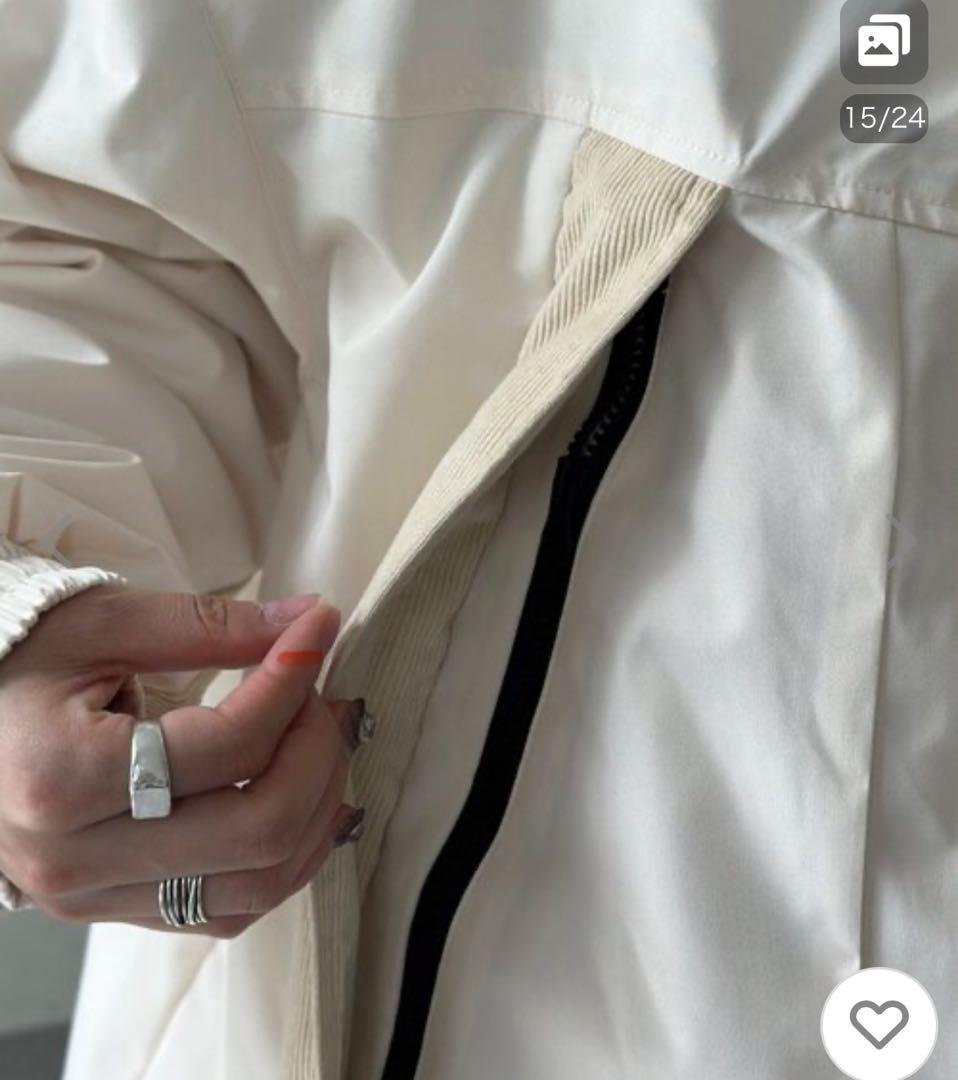 CPCM ミリタリー中綿ブルゾン　リバーシブル