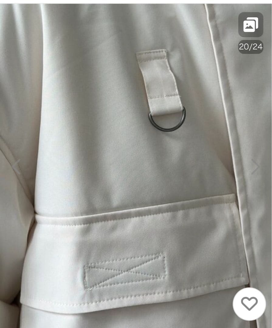 CPCM ミリタリー中綿ブルゾン　リバーシブル