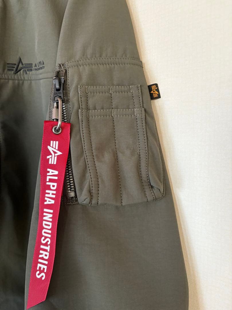 半額！新品未使用　ALPHA MA-1 フライトジャケット M グレー