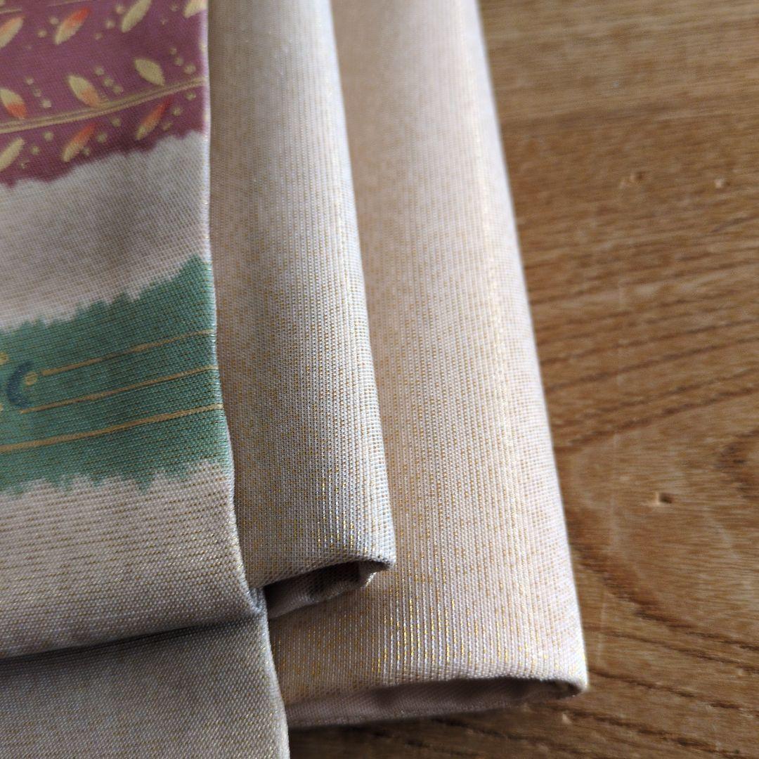 お太鼓　作り帯　ワンタッチ作り帯　　正絹