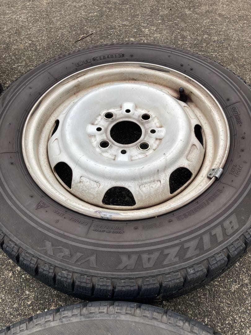 フィアットパンダ141純正ホイール② ⚠️4本中2本