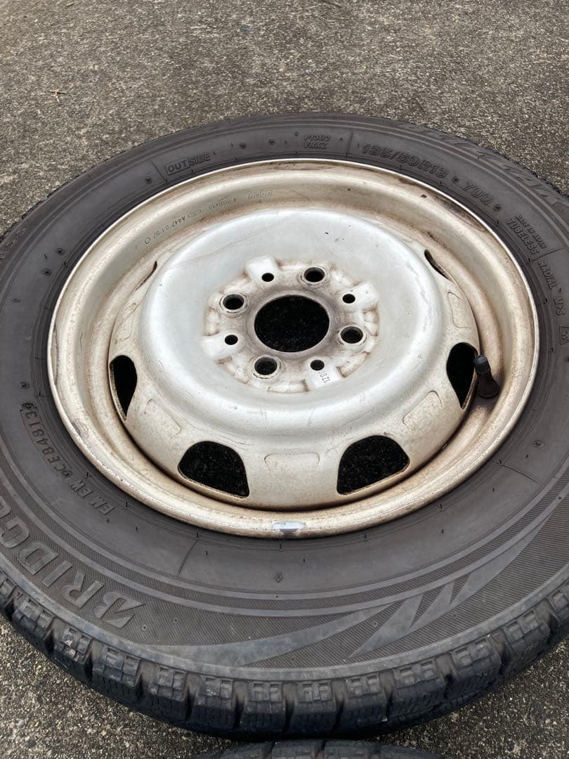 フィアットパンダ141純正ホイール② ⚠️4本中2本