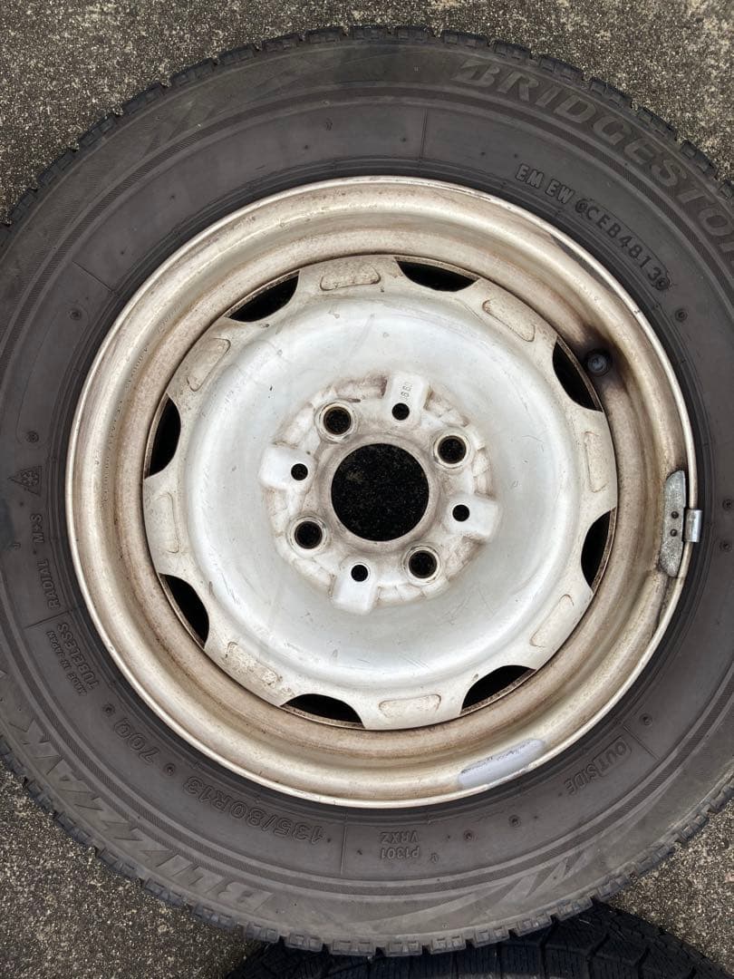 フィアットパンダ141純正ホイール② ⚠️4本中2本