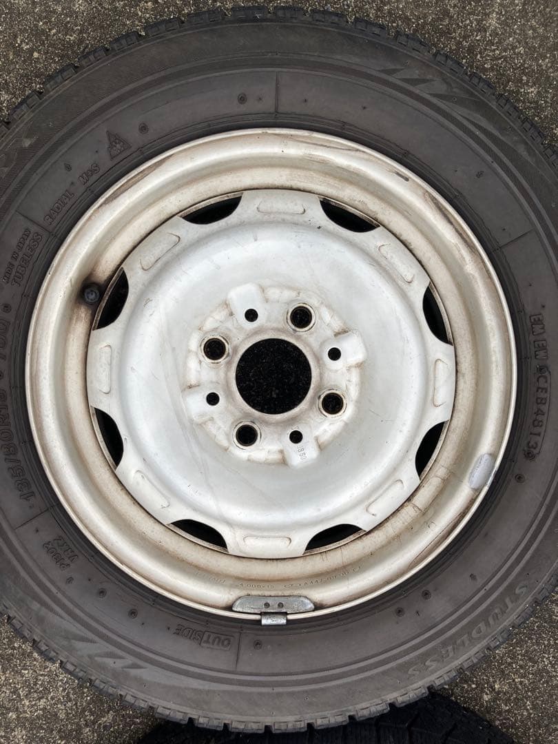 フィアットパンダ141純正ホイール② ⚠️4本中2本