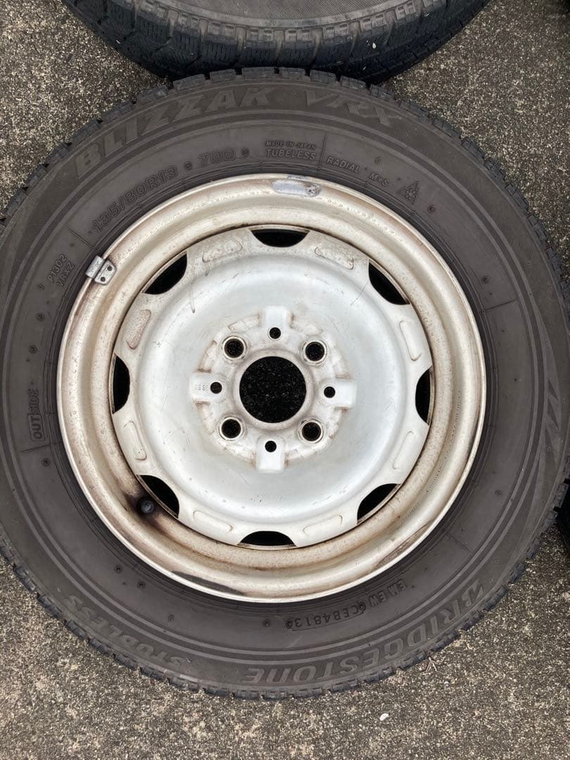 フィアットパンダ141純正ホイール② ⚠️4本中2本